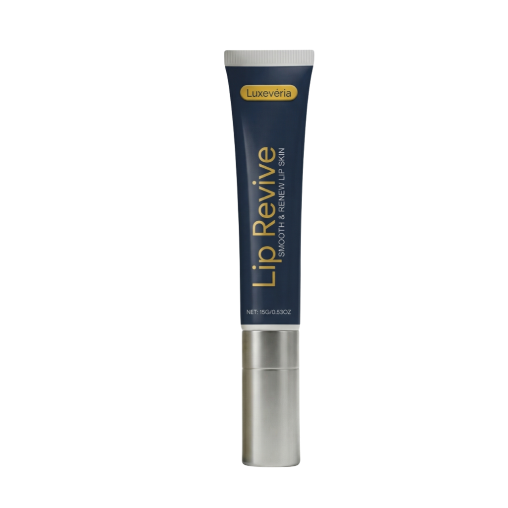 Luxe Lip Cream in a sleek tube, designed for smoother and polished lips with a lightweight, refreshing formula.