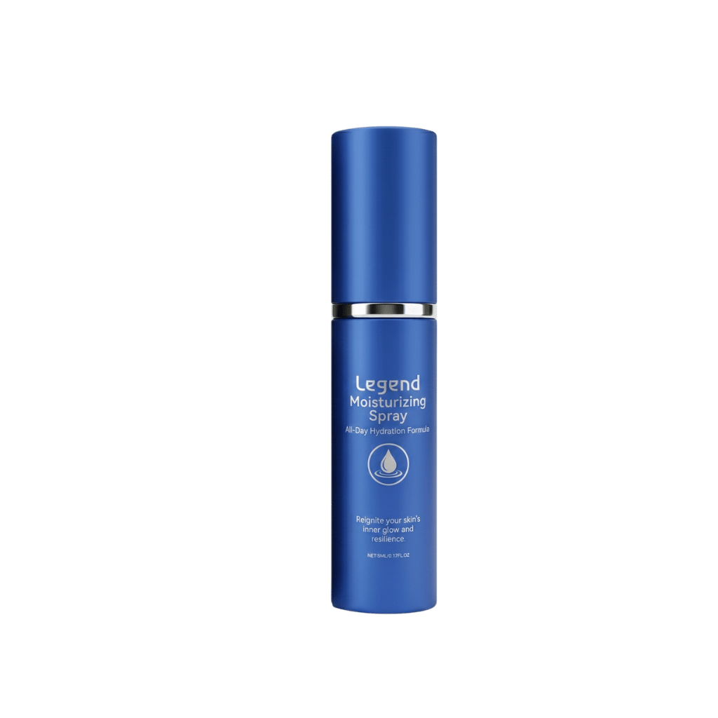 Legend Moisturizing Spray bottle, a gentle skincare spray for daily hydration and refreshed skin.