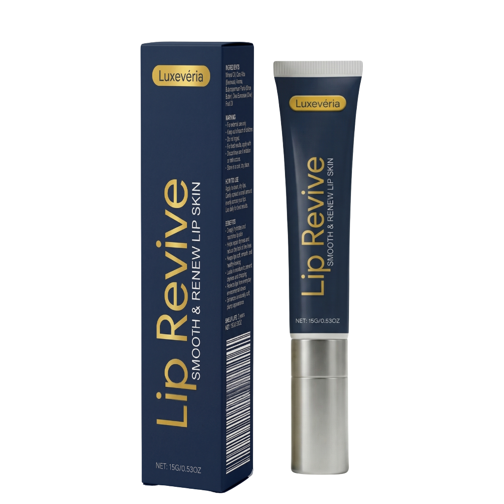 Luxe Lip Cream tube and box, designed for smoother, lifted lips with lightweight texture for daily beauty routines.