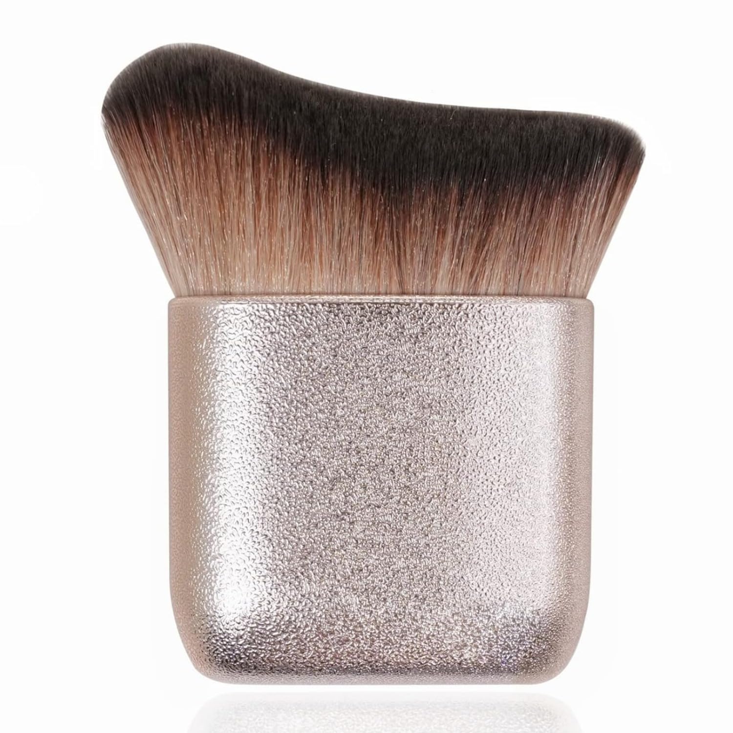 Flat Makeup Brush with premium synthetic bristles and a sleek, metallic handle for flawless makeup application.