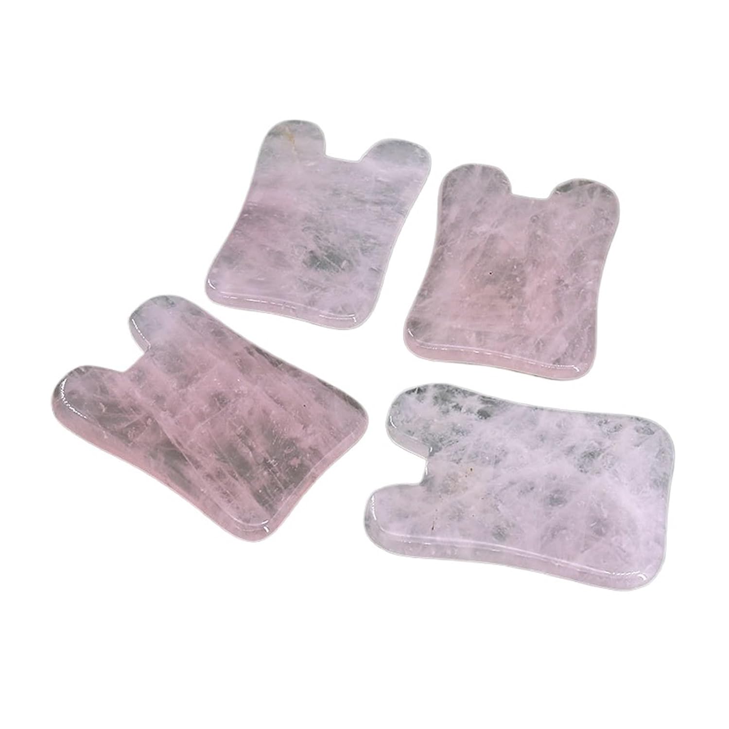 Natural Jade Roller for Face & Neck rose quartz gua sha tools for soothing skin care routines