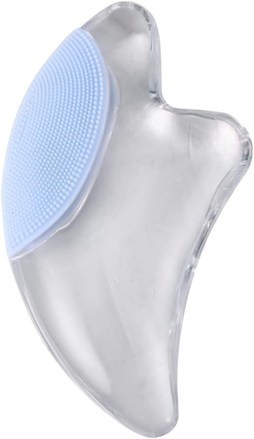 Natural Gua Sha Massage Tool for facial and body massage, 100% natural jade stone.