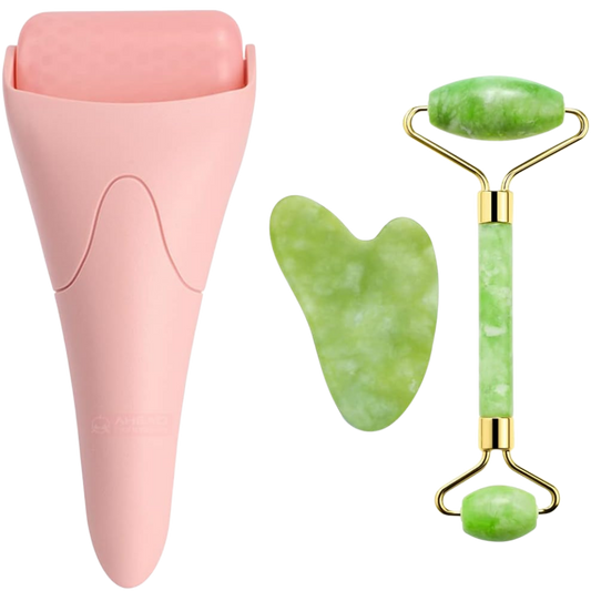 Ice Roller & Jade Set