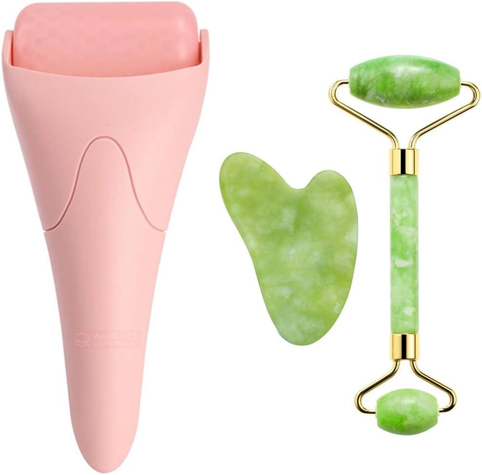 Ice Roller & Jade Set